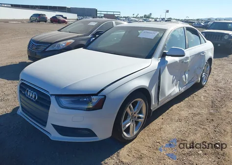 2014 Audi A4 z USA, uszkodzony, nr VIN WAUKFCFL5EN039071
